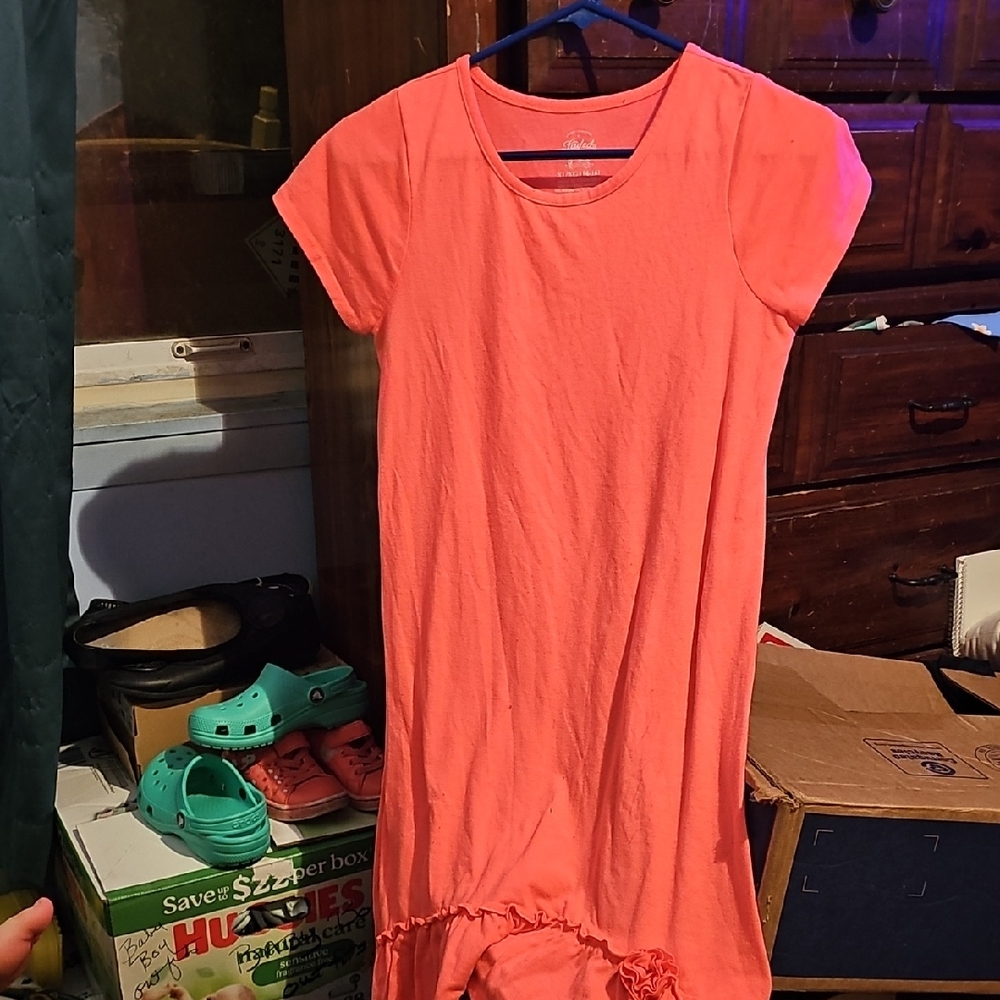 !!.                           Girls XL (14-16) Pink Nightgown